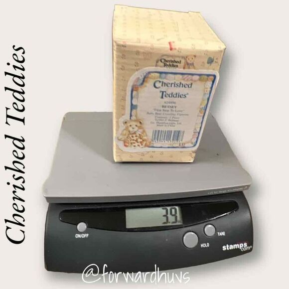 Enesco Cherished Teddies Figurine - BETSEY "First Step To Love" (1993) - Picture 6 of 7